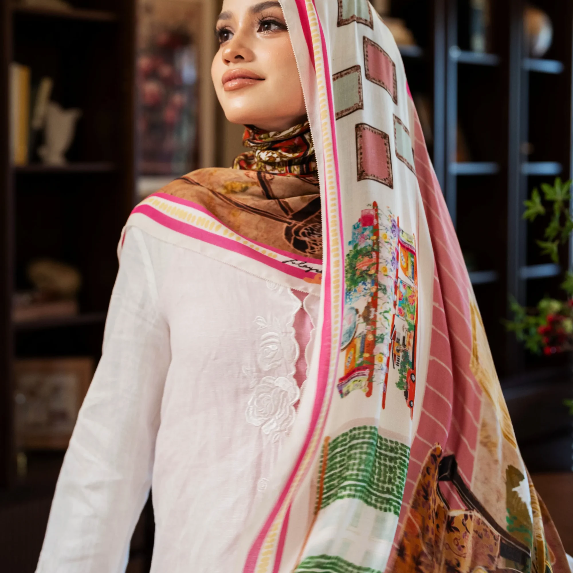 Atelier (Twill Modal Shawl)